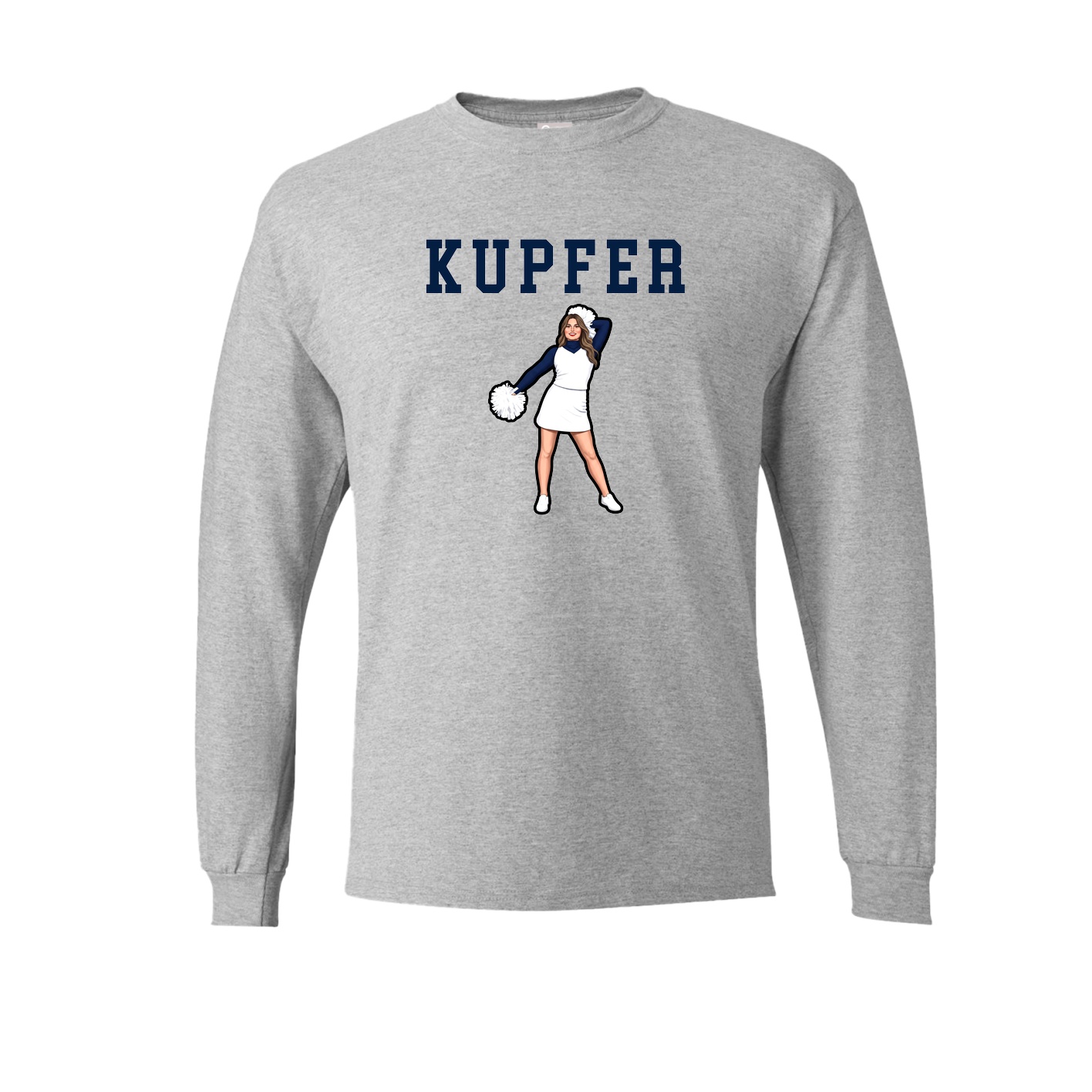Long Sleeve Tee — Shirsey in Grey