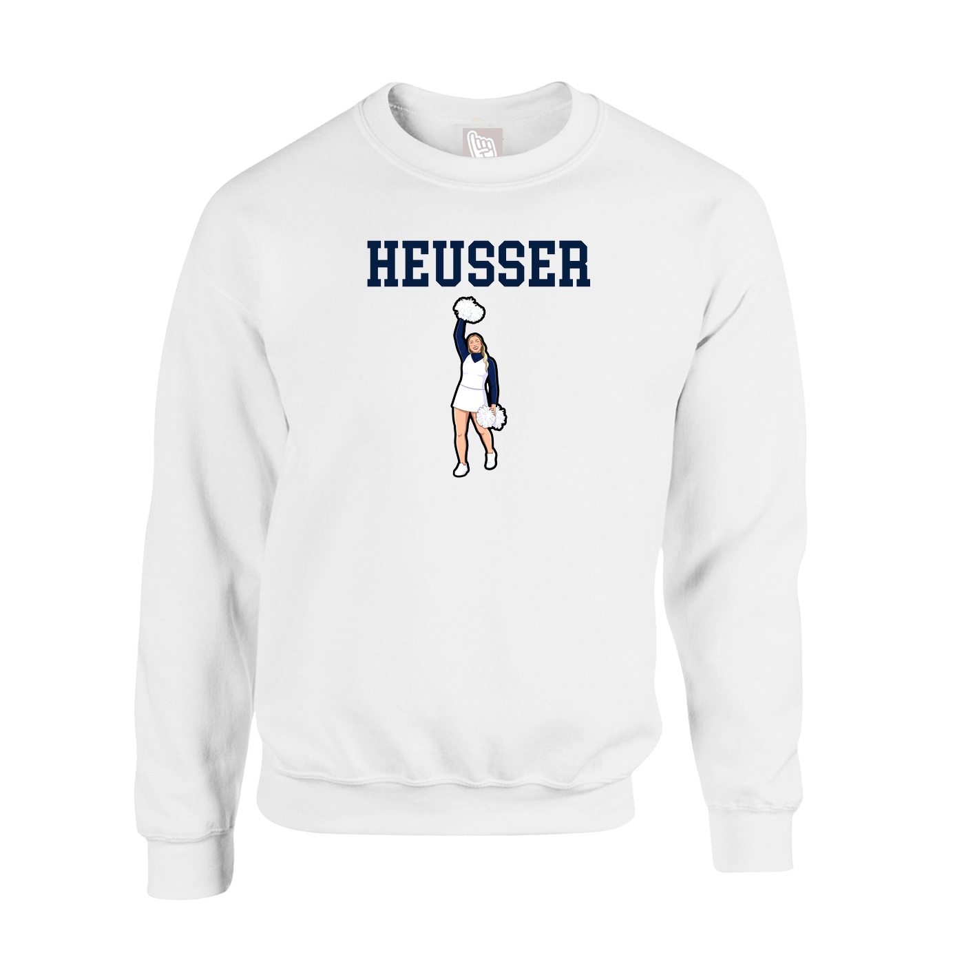 Fleece Crew — Shirsey in White