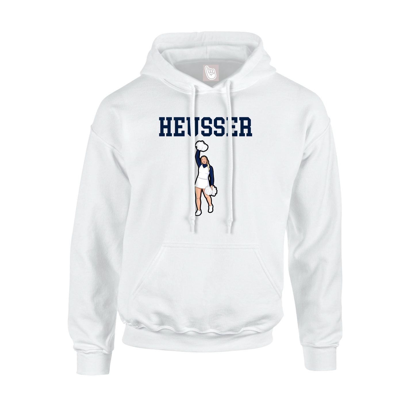 Youth Hoodie — Shirsey in White