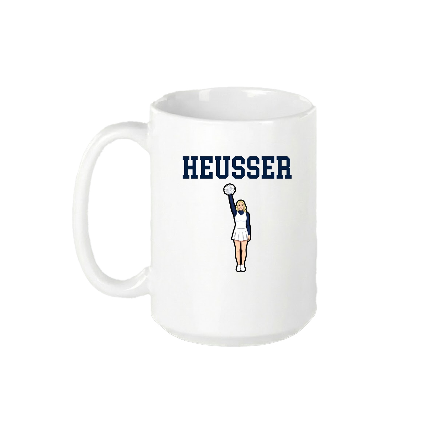 15oz Coffee Mug — Shirsey in White