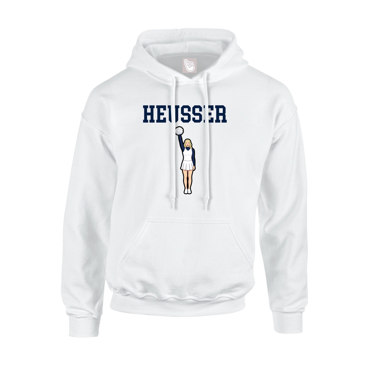 Youth Hoodie — Shirsey in White