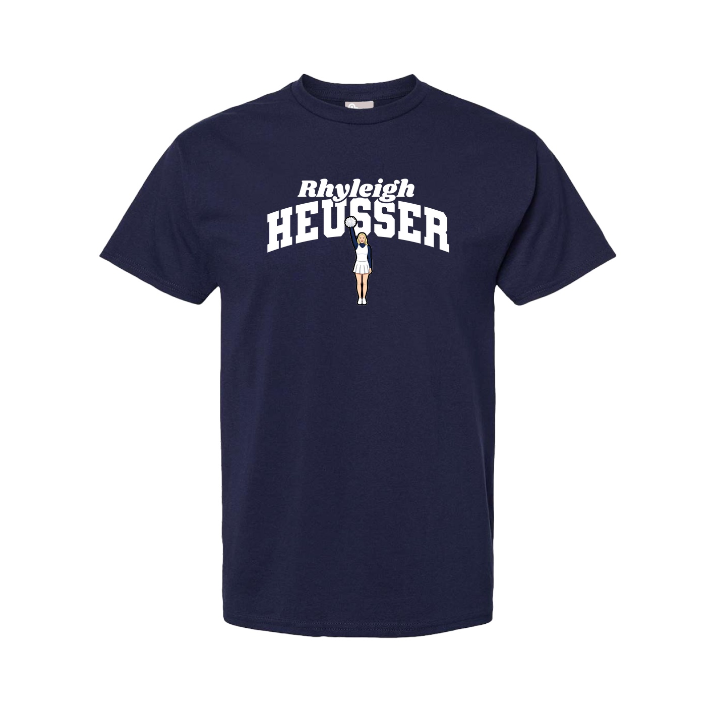 Youth Tee — Signature Arch in Navy