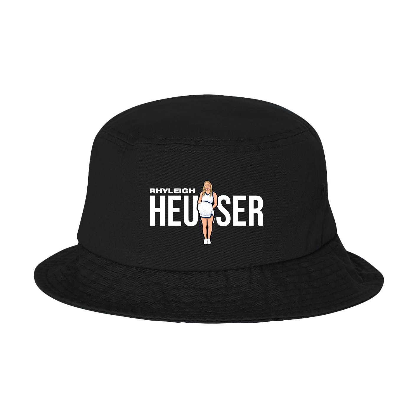Bucket Cap — Player Name in Black