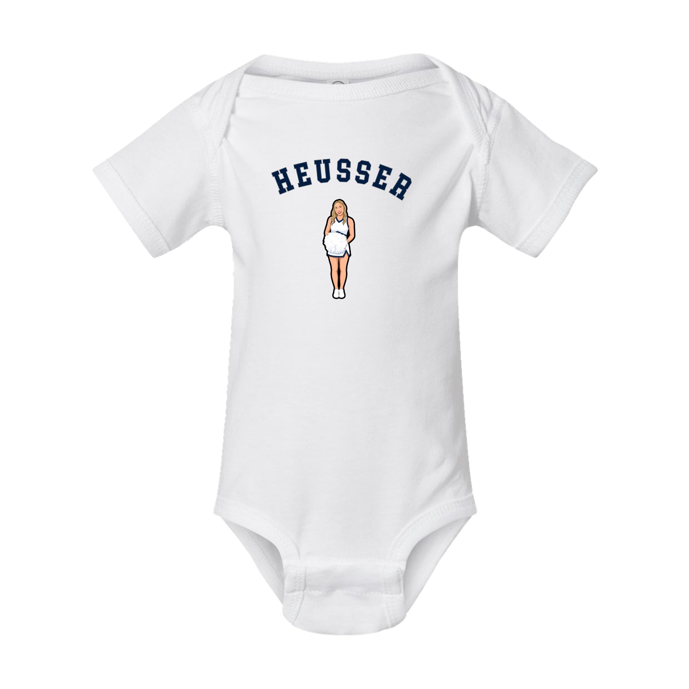Baby Onesie — Shirsey Arch in White