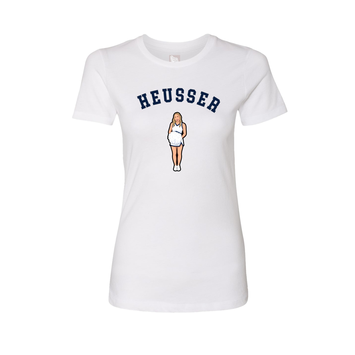 Womens Tee — Shirsey Arch in White