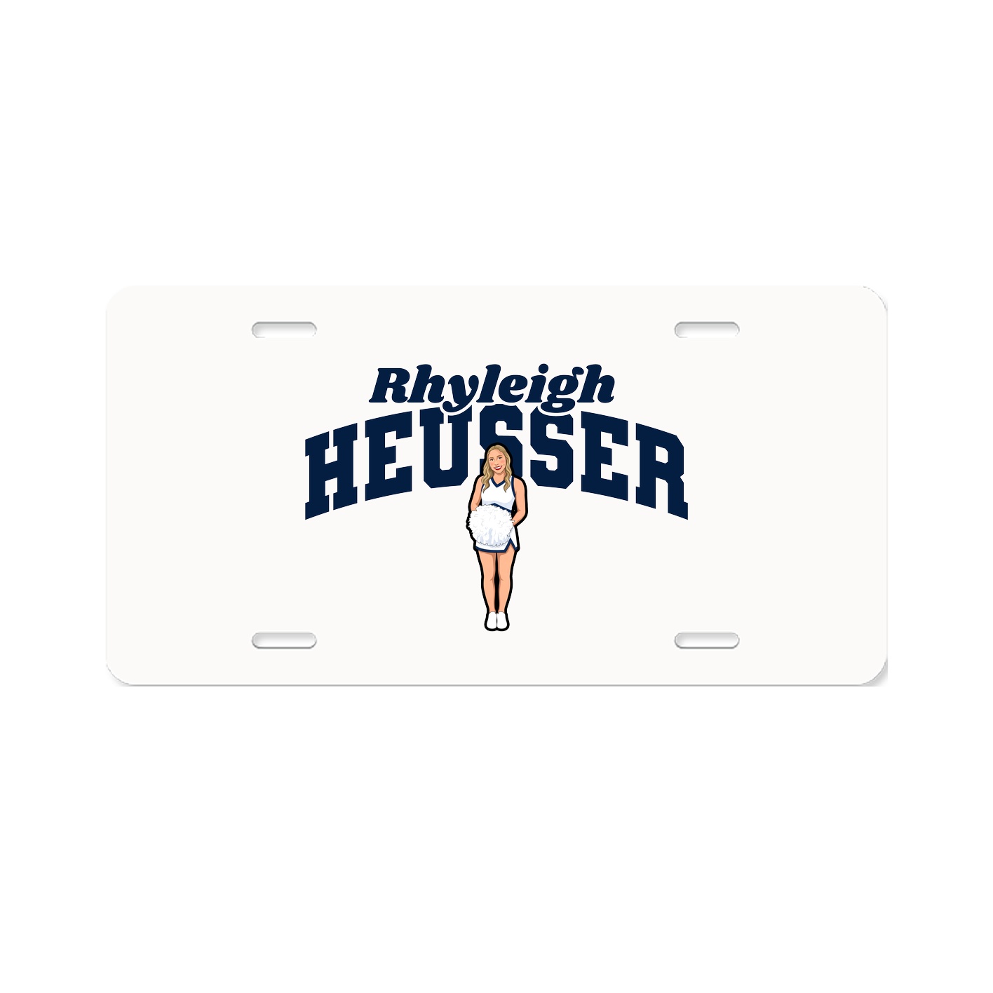 License Plate — Signature Arch in Classic
