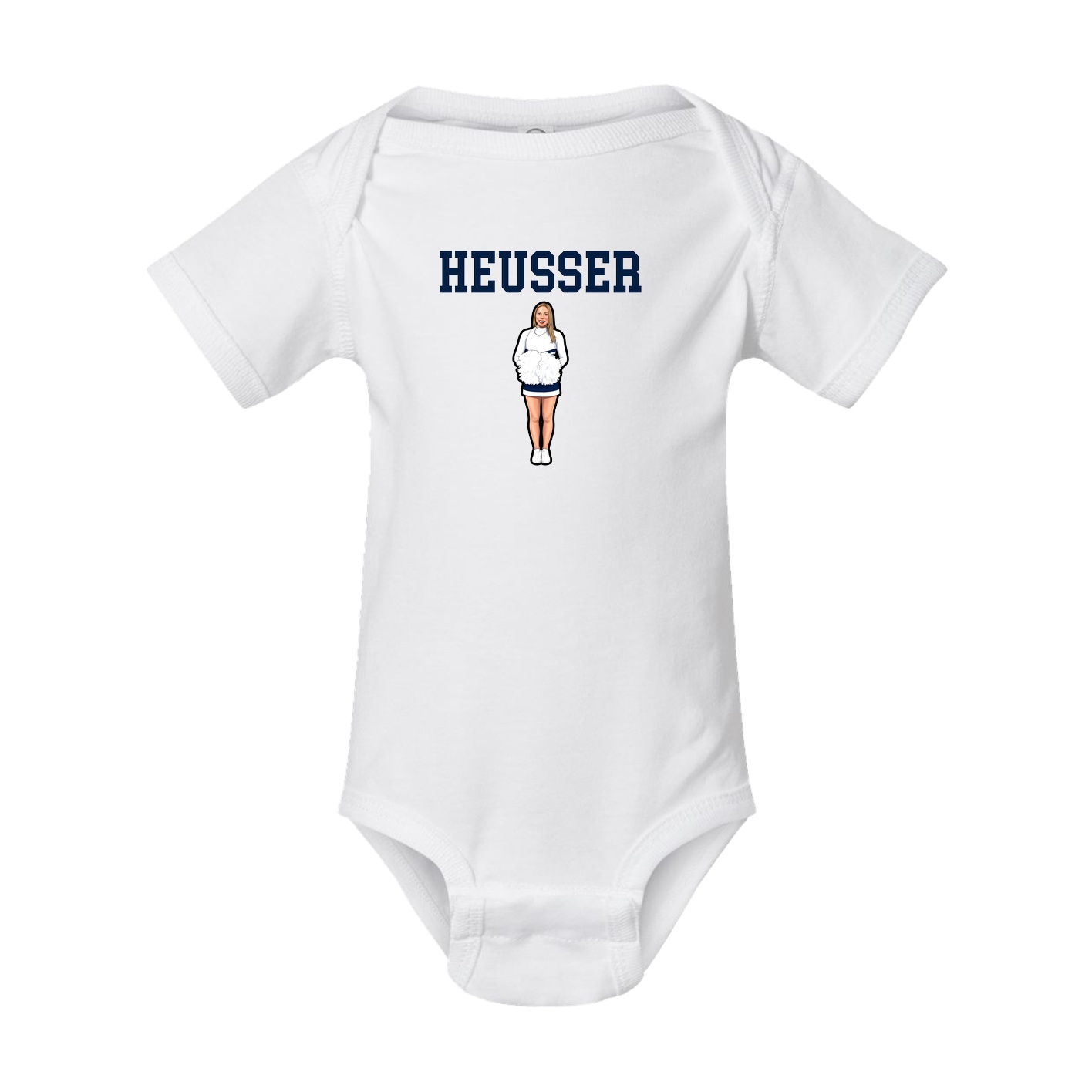 Baby Onesie — Shirsey in White