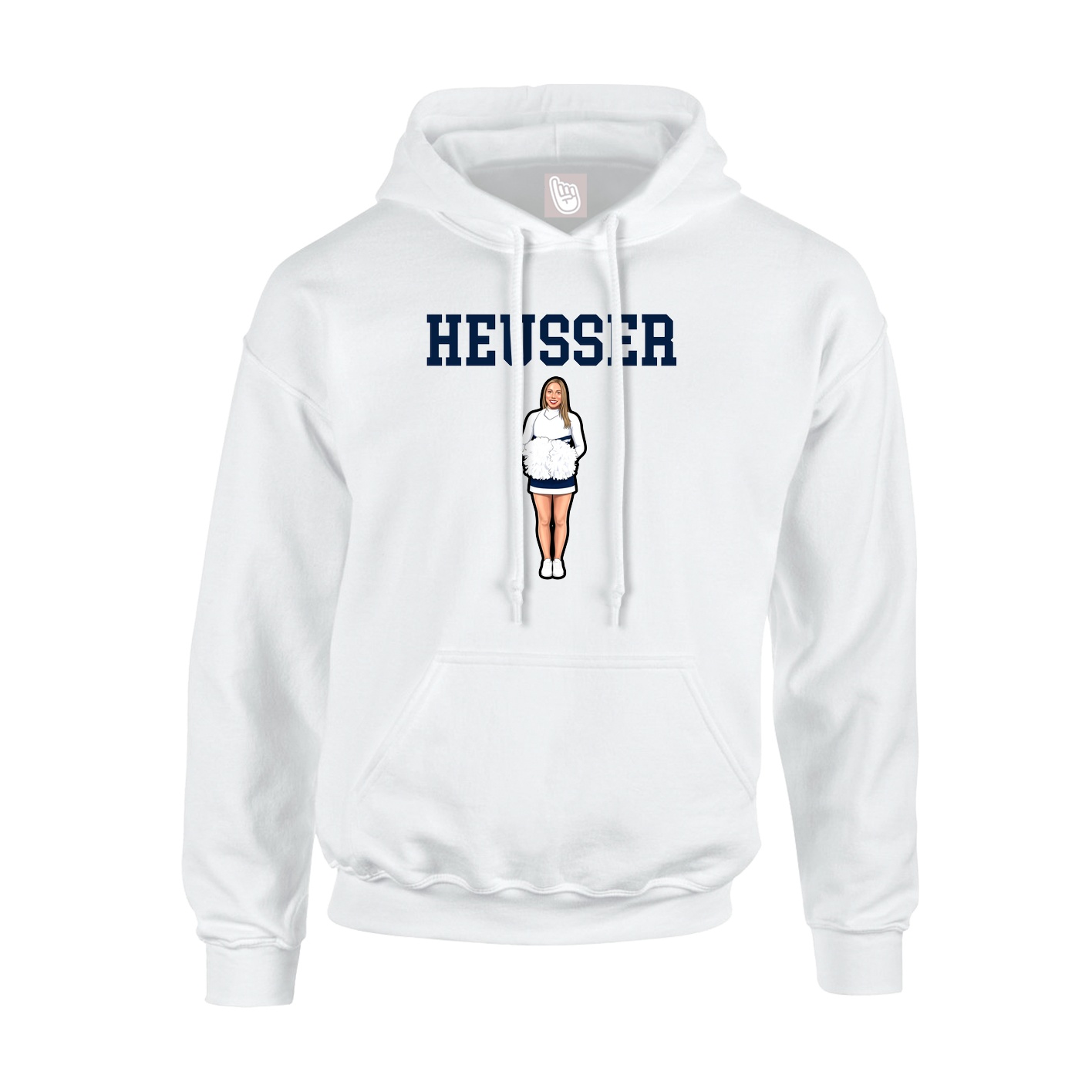 Youth Hoodie — Shirsey in White