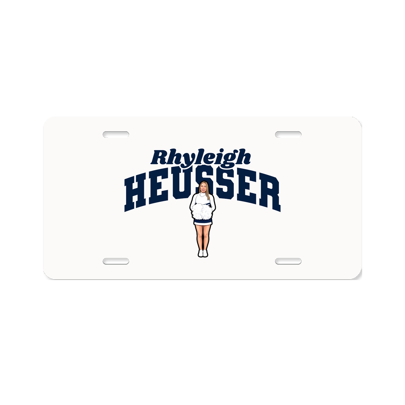 License Plate — Signature Arch in Classic