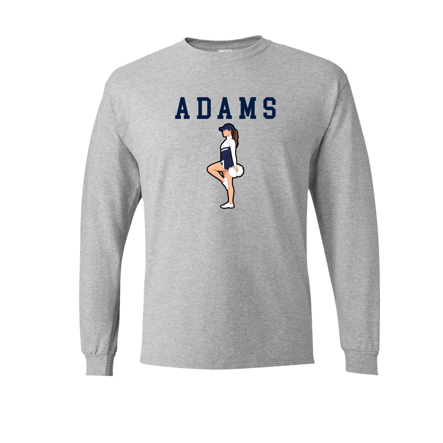 Long Sleeve Tee — Shirsey in Grey