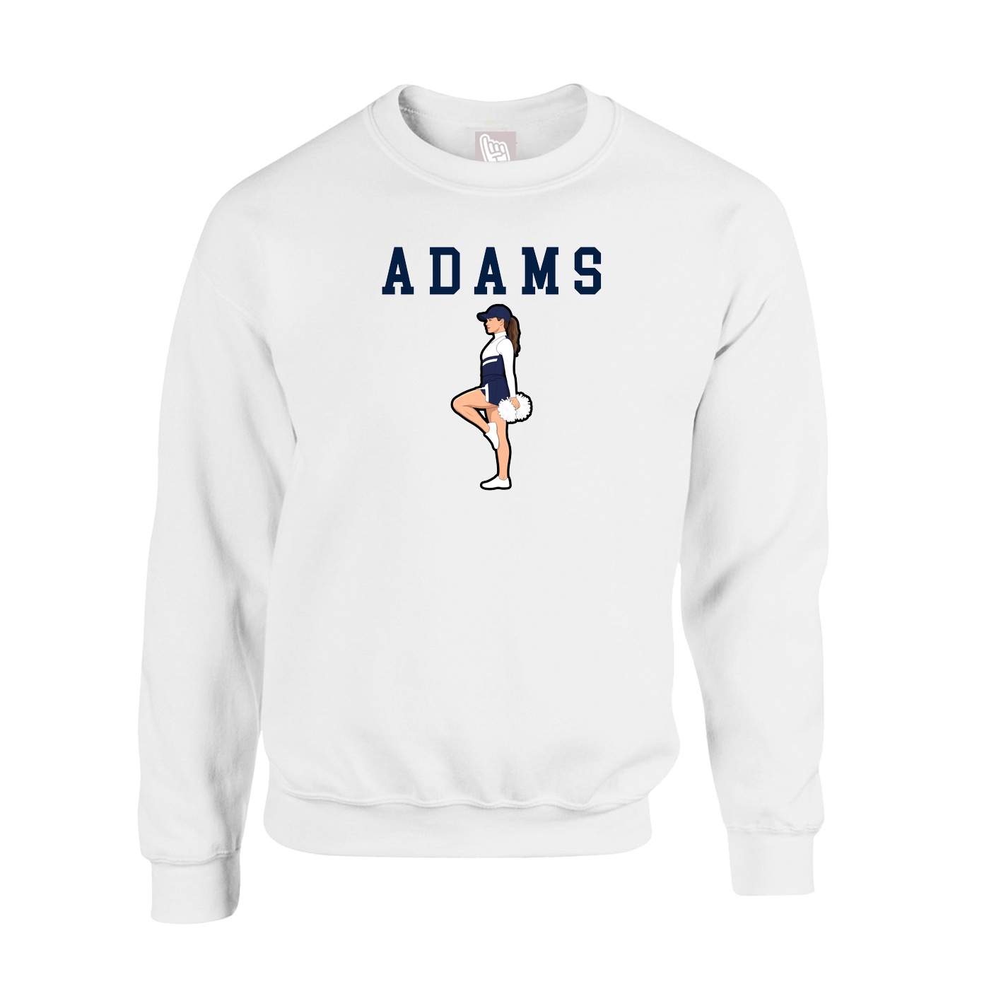 Fleece Crew — Shirsey in White