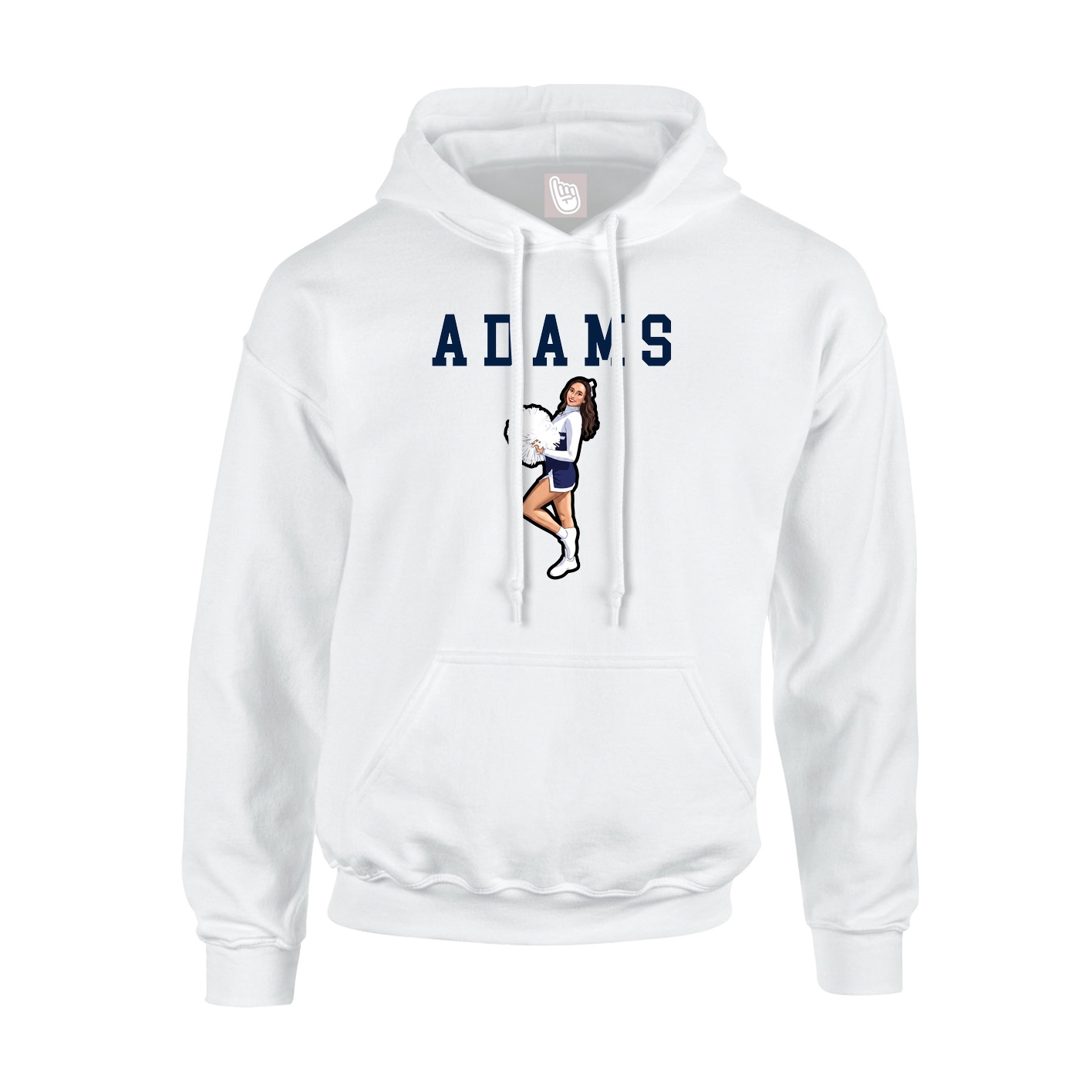Youth Hoodie — Shirsey in White