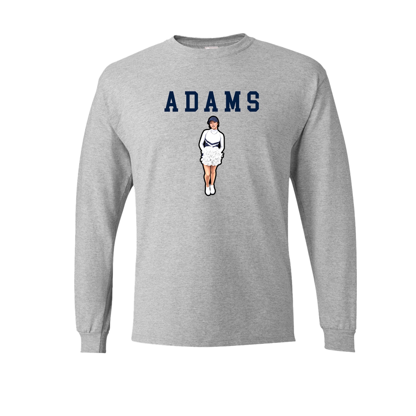 Long Sleeve Tee — Shirsey in Grey