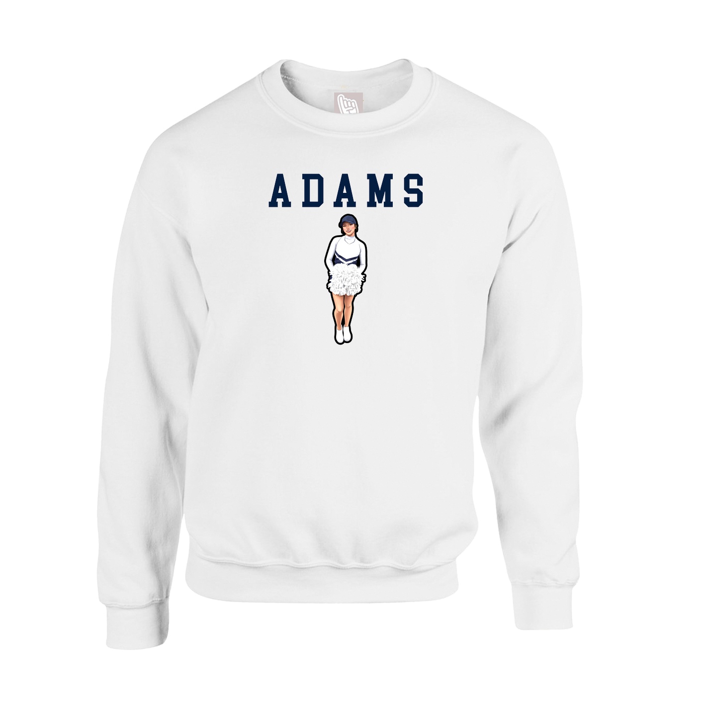 Fleece Crew — Shirsey in White