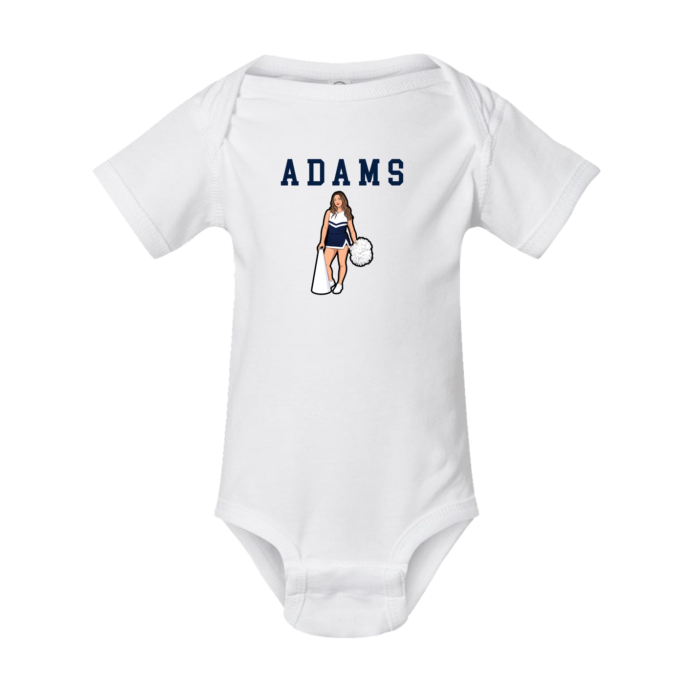 Baby Onesie — Shirsey in White