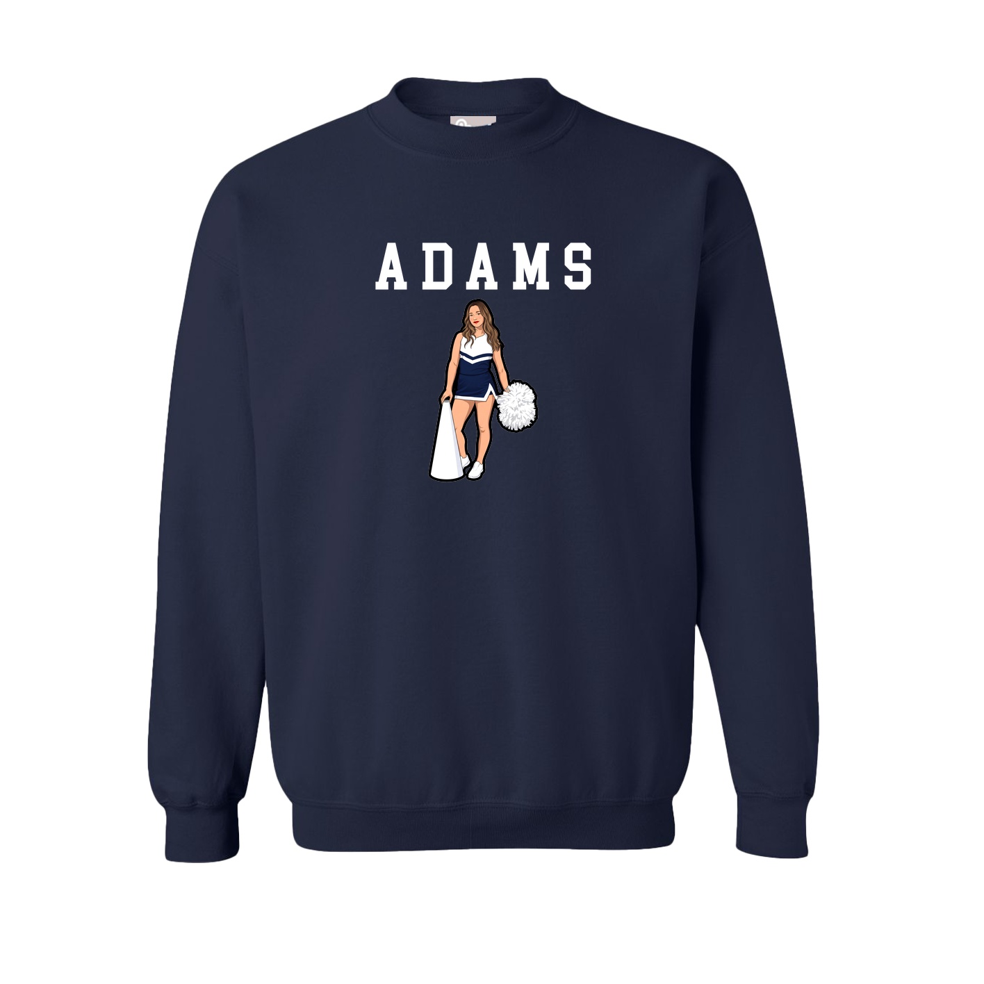 Fleece Crew — Shirsey in Navy