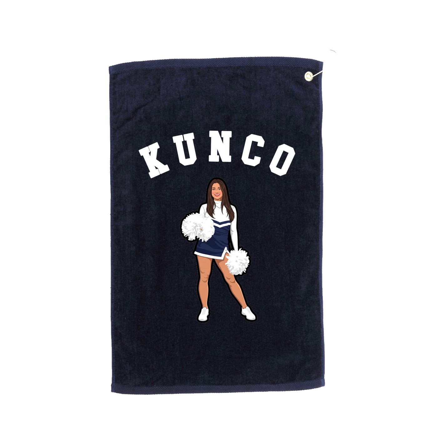 Golf Towel — Shirsey Arch in Navy