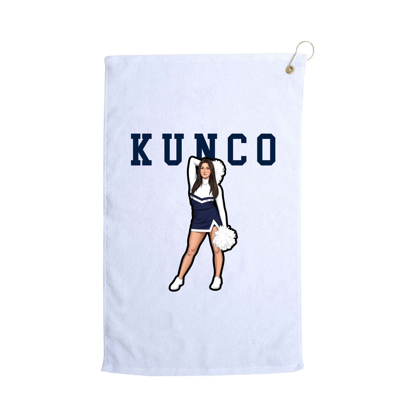 Golf Towel — Shirsey in White