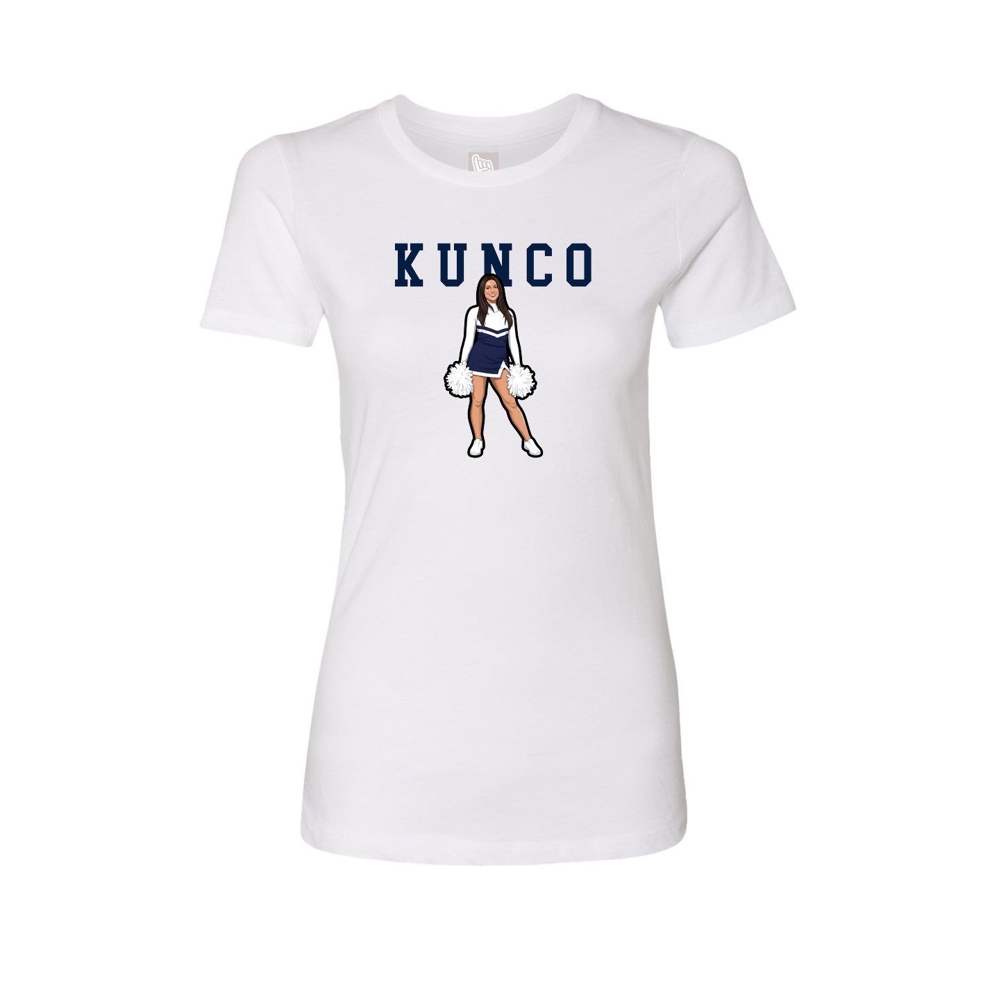 Fitted Women's Tee — Shirsey in White