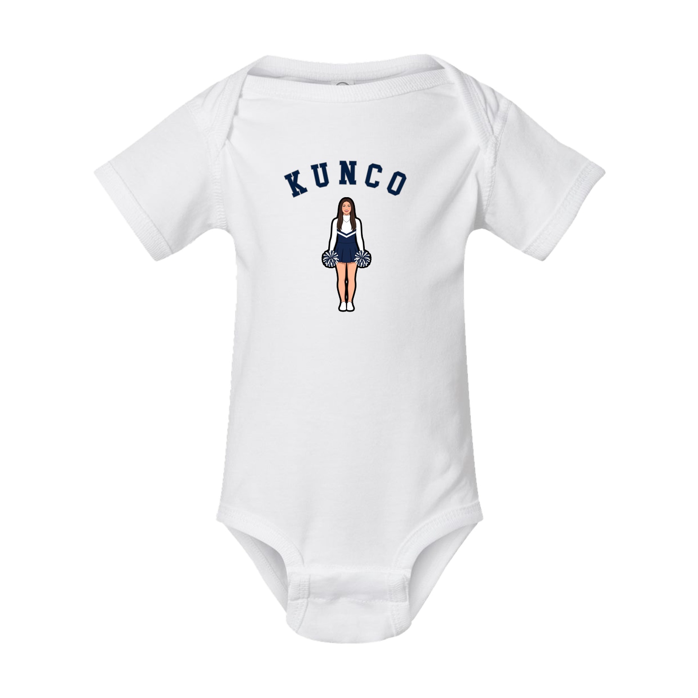 Baby Onesie — Shirsey Arch in White