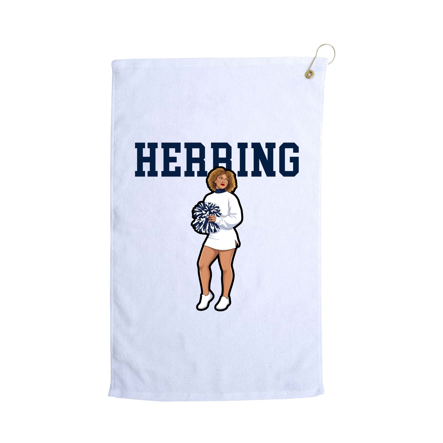 Golf Towel — Shirsey in White