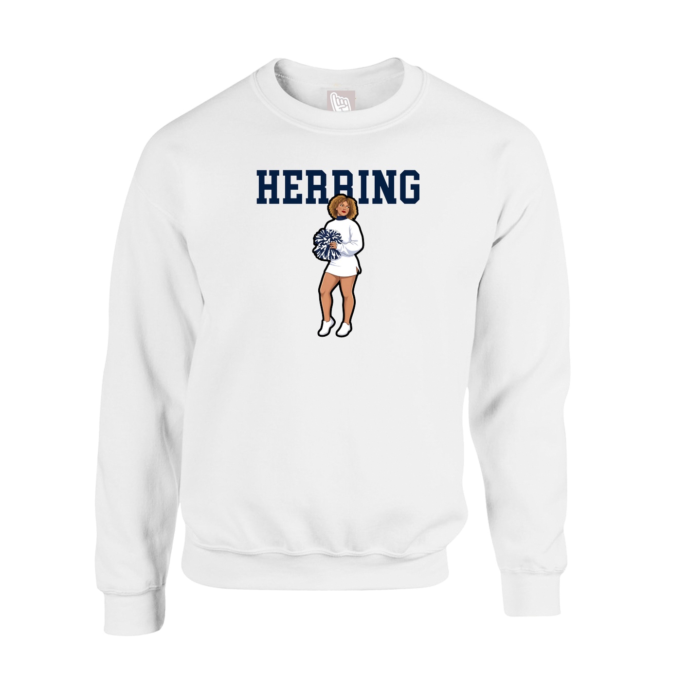 Fleece Crew — Shirsey in White