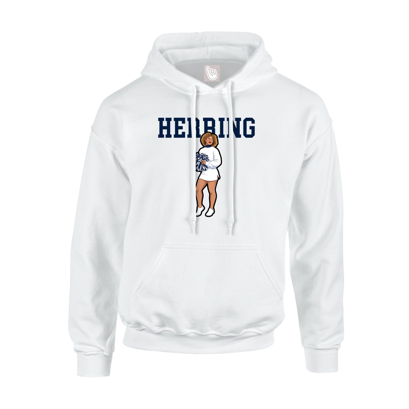 Youth Hoodie — Shirsey in White