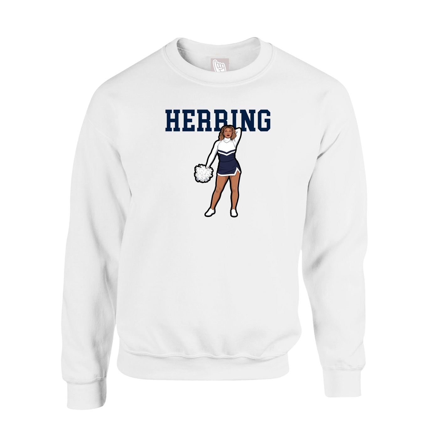 Fleece Crew — Shirsey in White