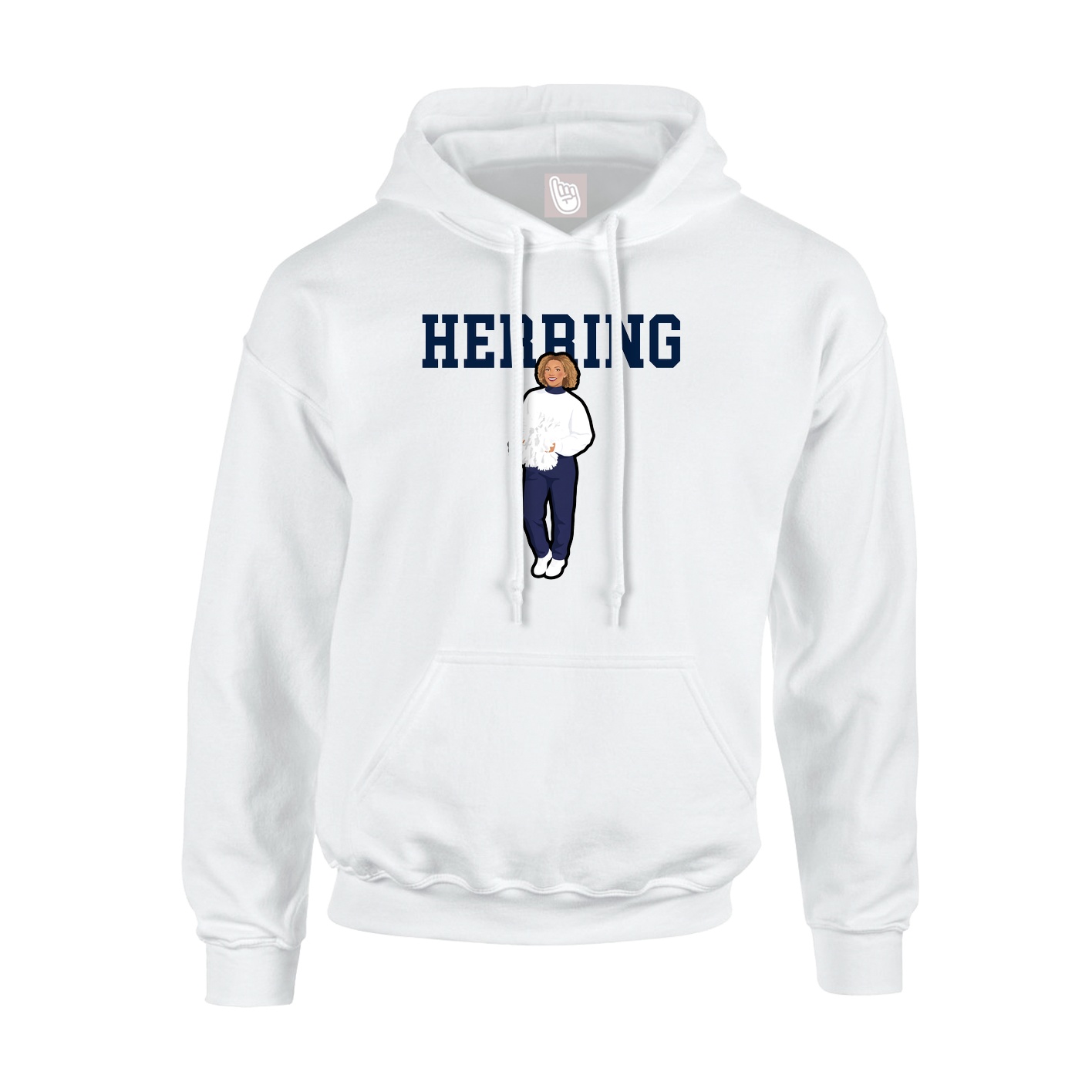 Youth Hoodie — Shirsey in White