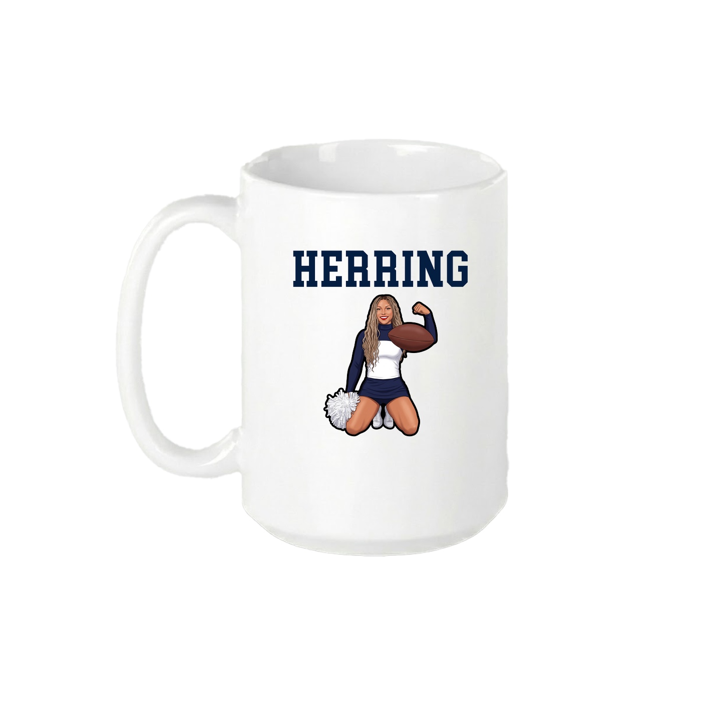 15oz Coffee Mug — Shirsey in White