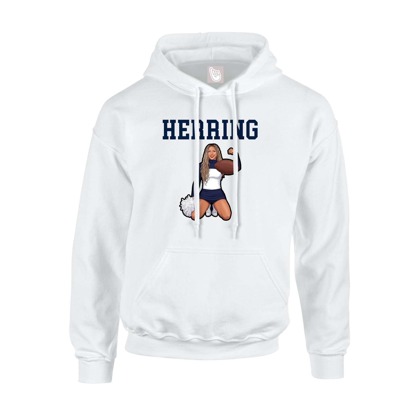 Youth Hoodie — Shirsey in White