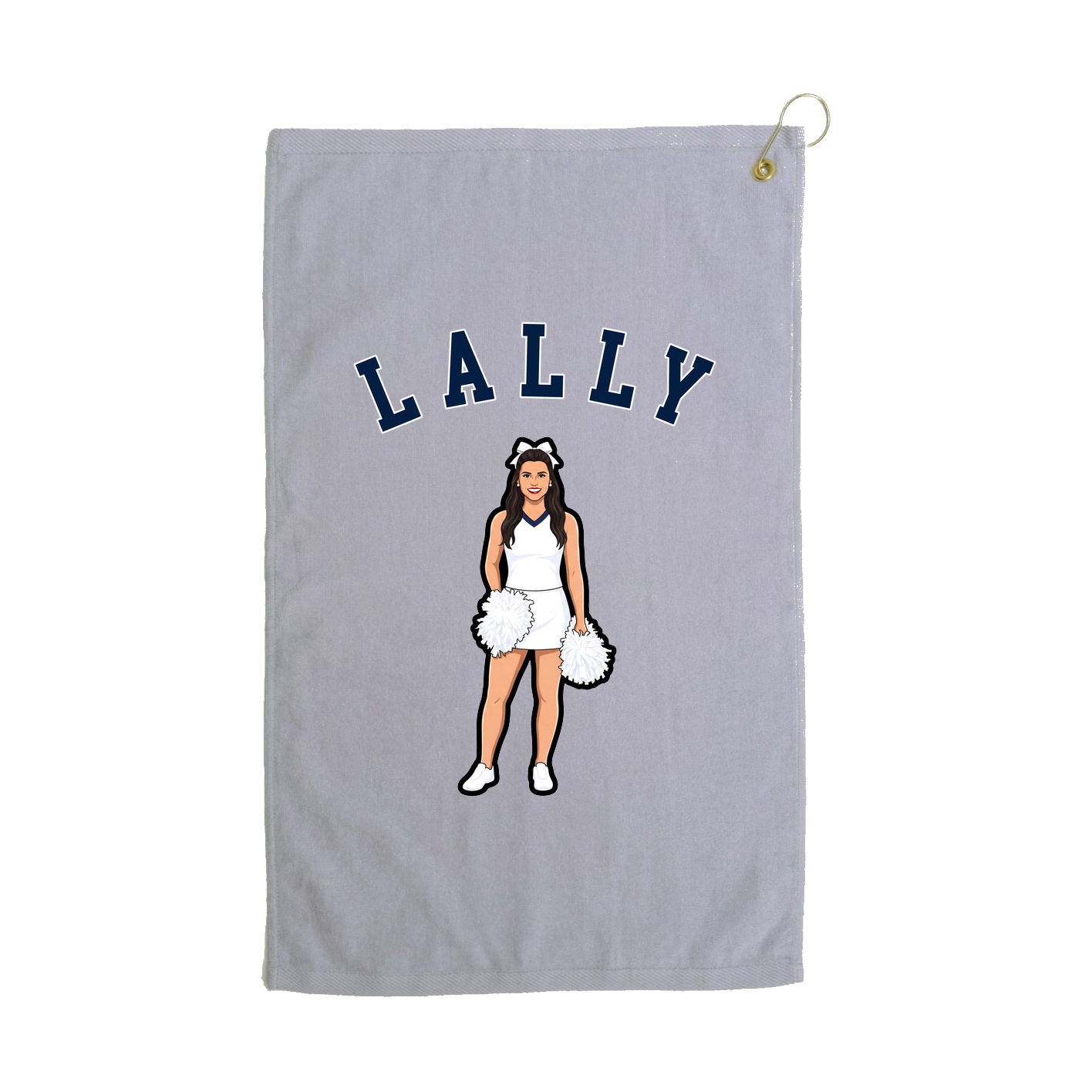 Golf Towel — Shirsey Arch in Grey