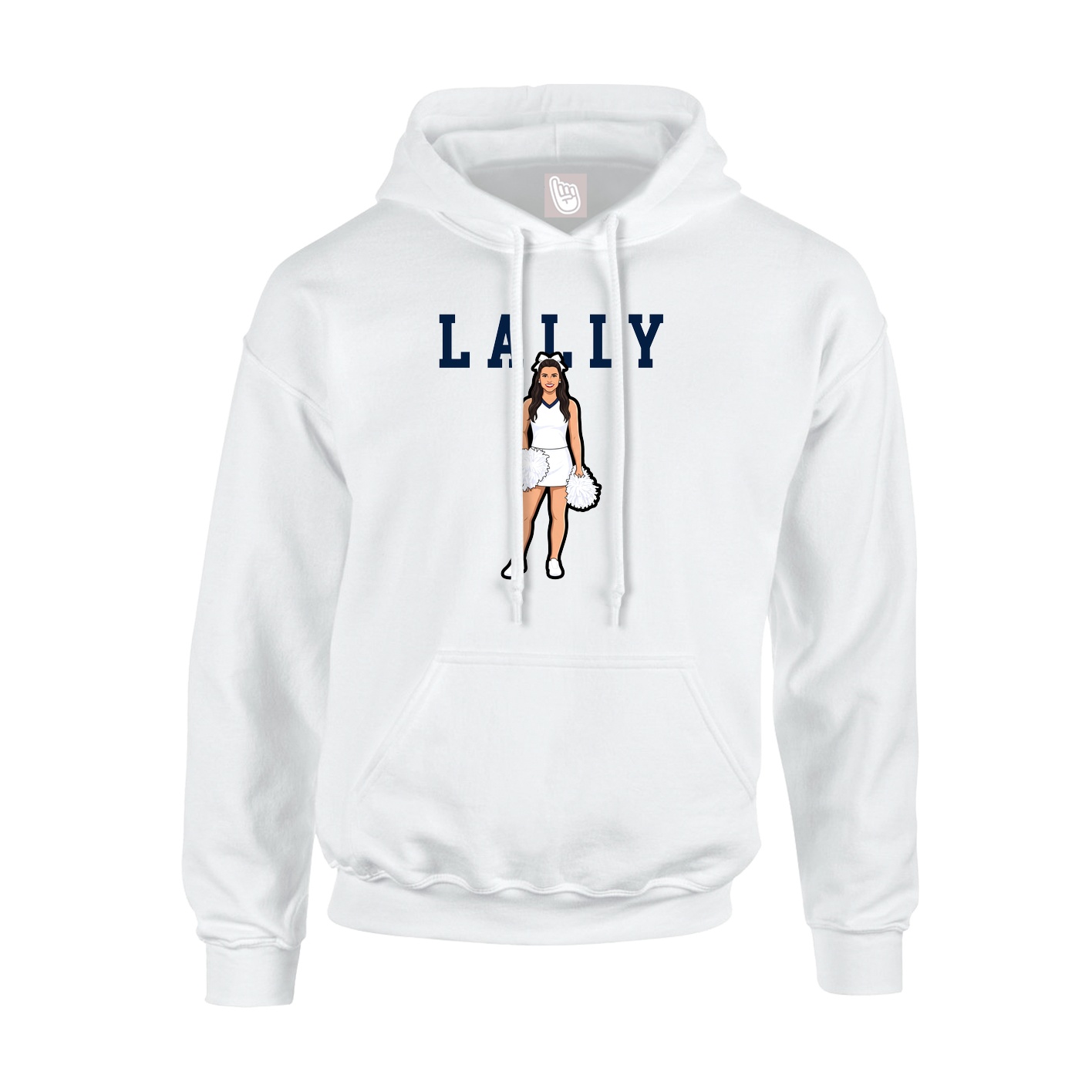 Youth Hoodie — Shirsey in White