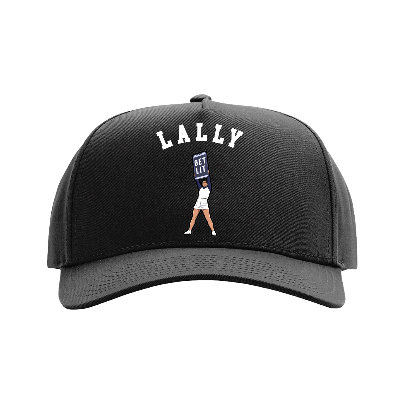 Full Fabric Five-Panel Champ Cap