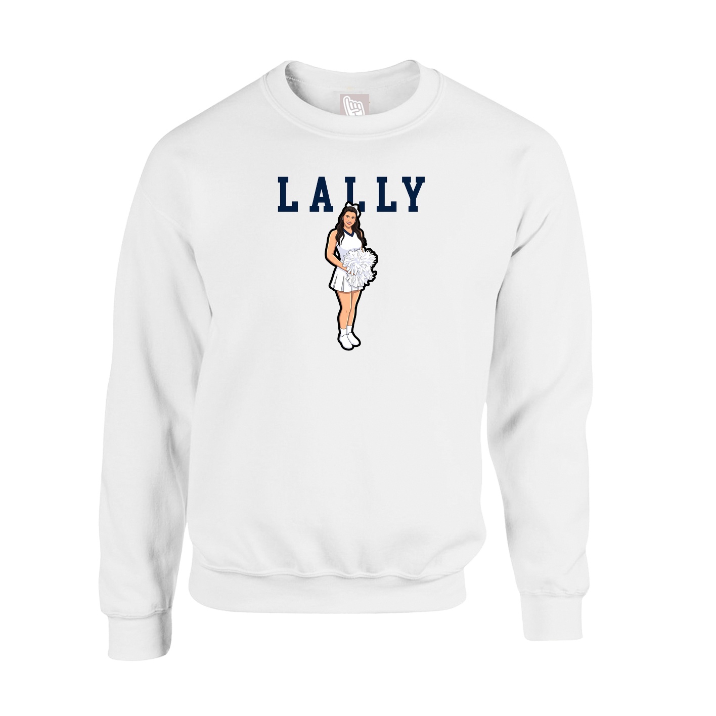 Fleece Crew — Shirsey in White