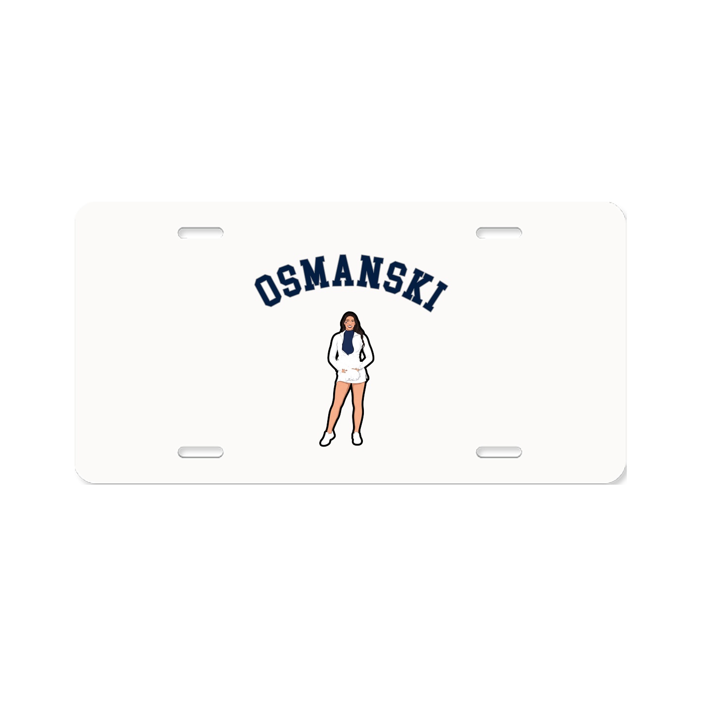 License Plate — Shirsey Arch in Classic