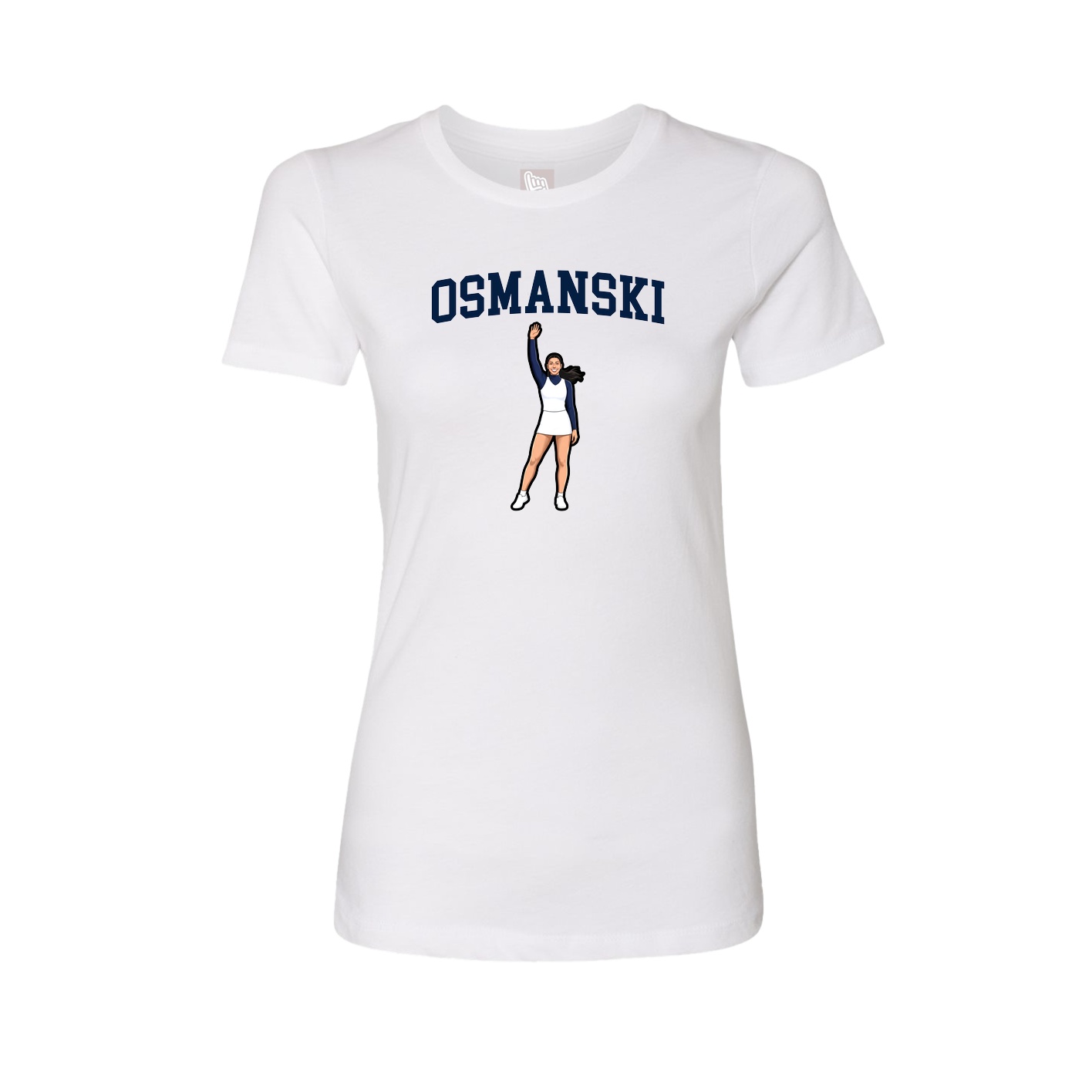 Fitted Women's Tee — Shirsey in White
