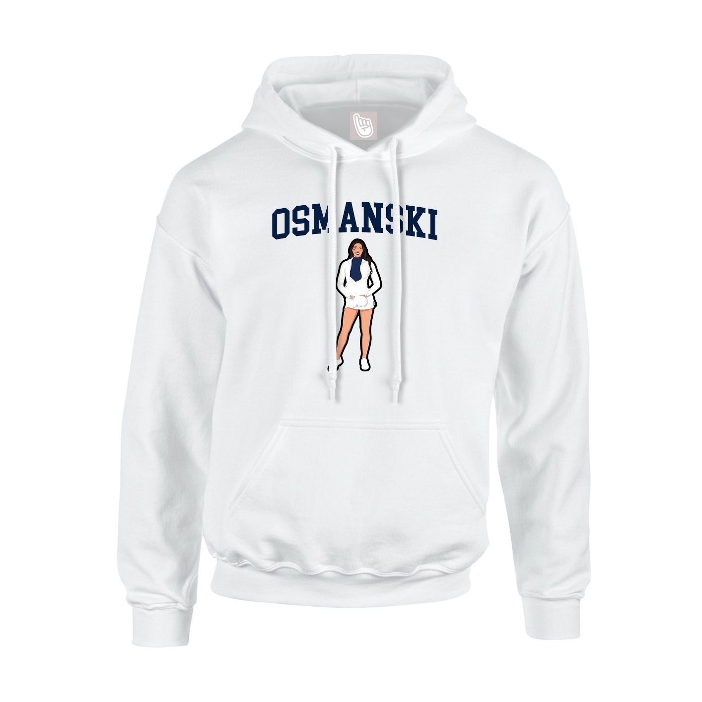 Youth Hoodie — Shirsey in White