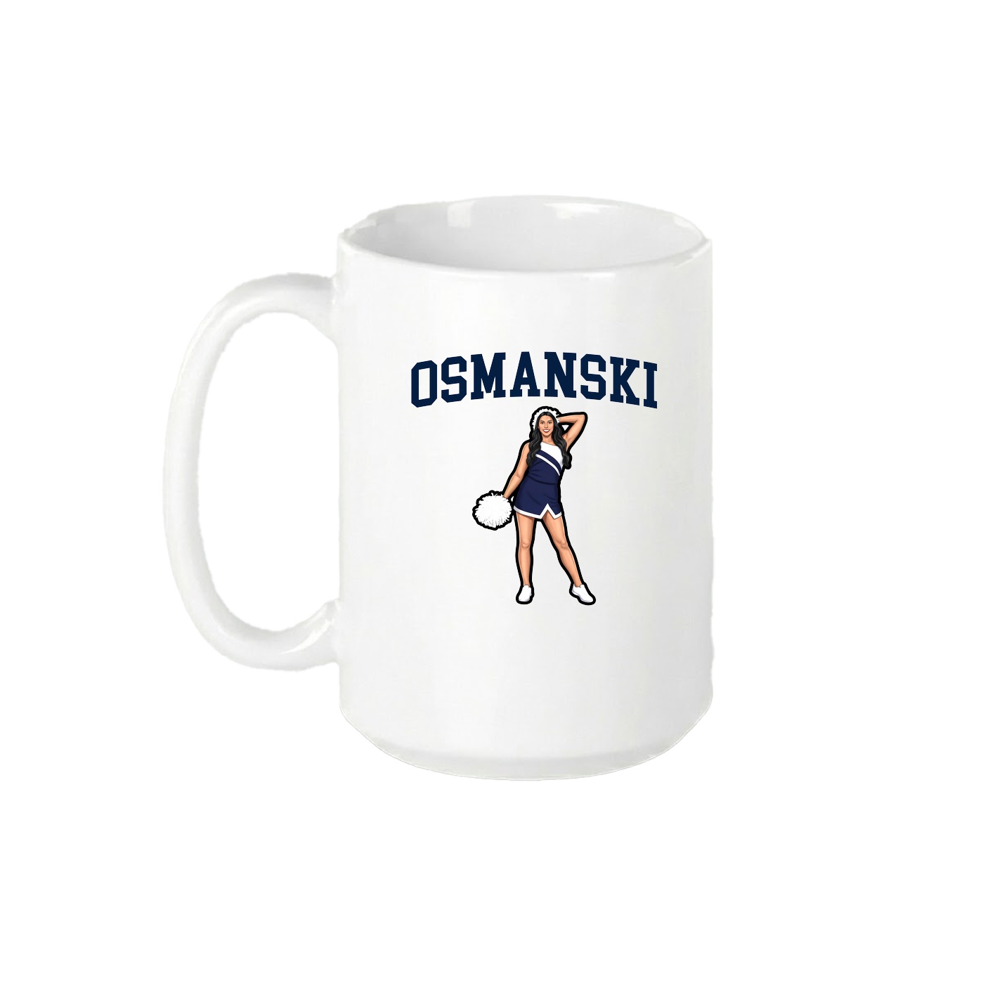 15oz Coffee Mug — Shirsey in White