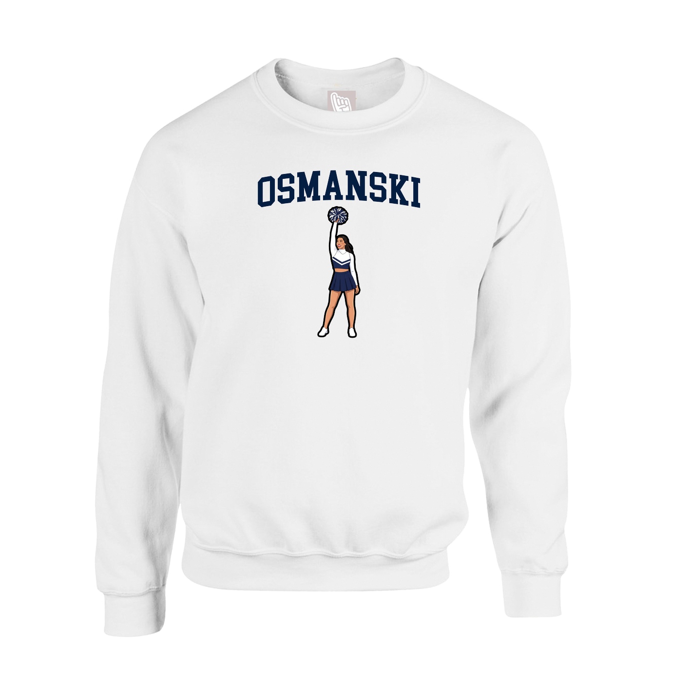 Fleece Crew — Shirsey in White