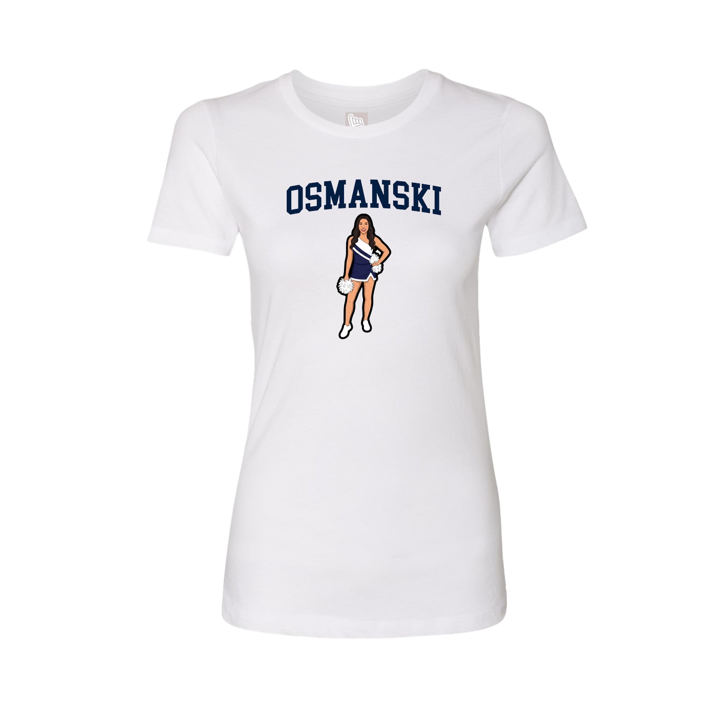 Fitted Women's Tee — Shirsey in White