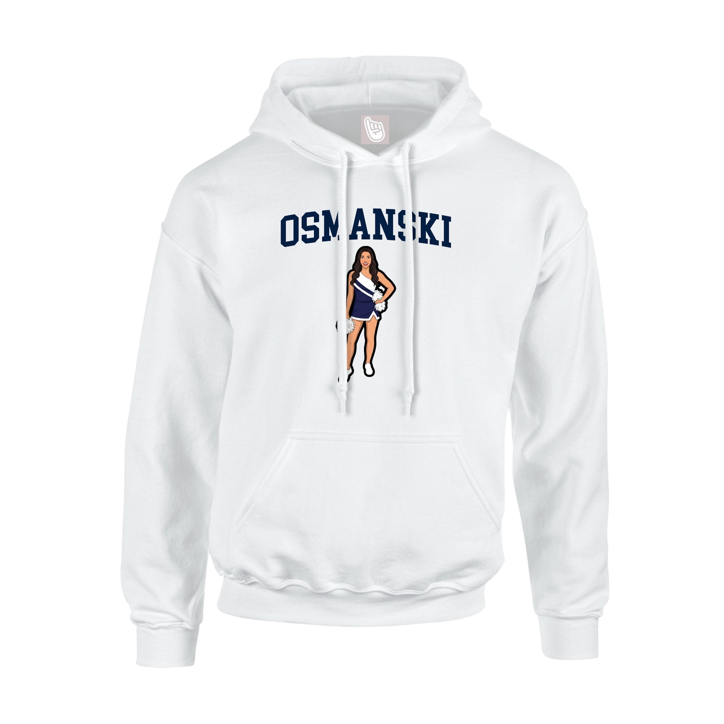 Youth Hoodie — Shirsey in White