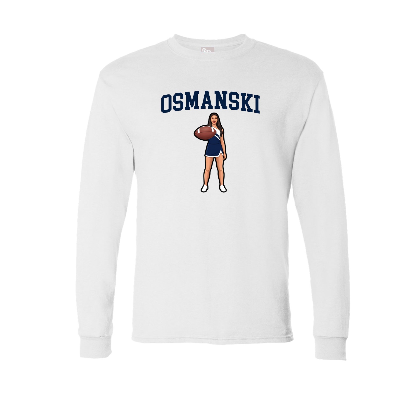 Long Sleeve Tee — Shirsey in White