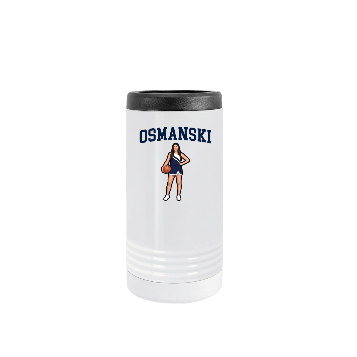 Slim Beverage Holder — Shirsey in White