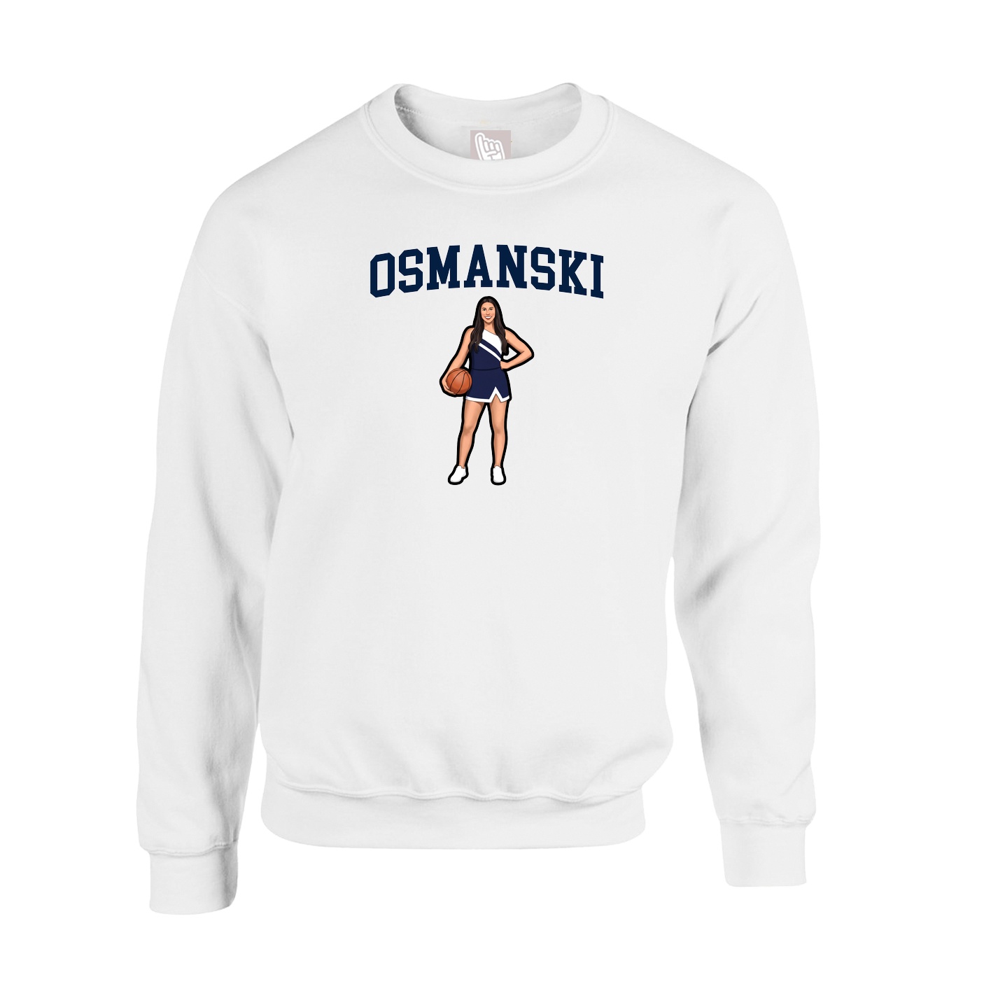 Fleece Crew — Shirsey in White