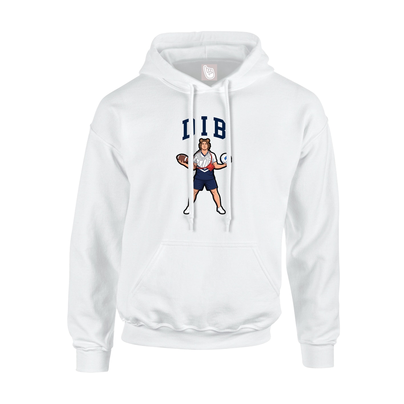 Youth Hoodie — Shirsey in White