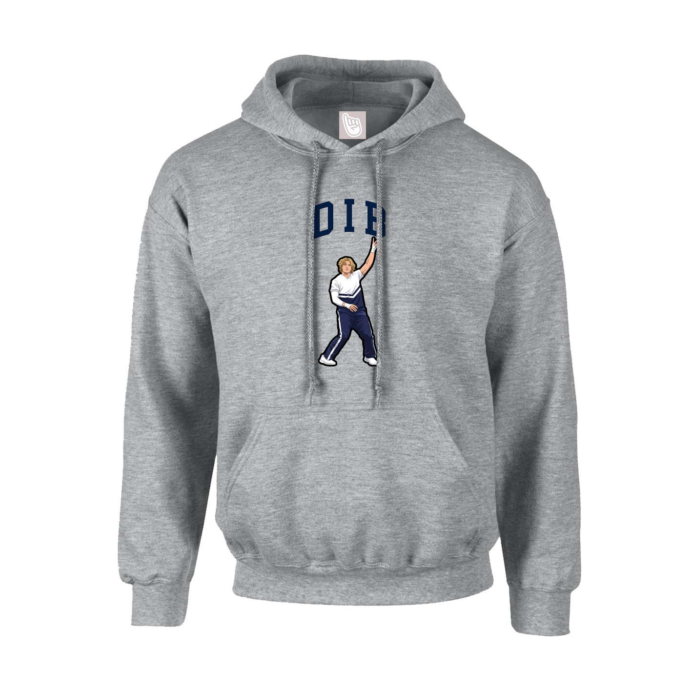 Hoodie — Shirsey in Grey