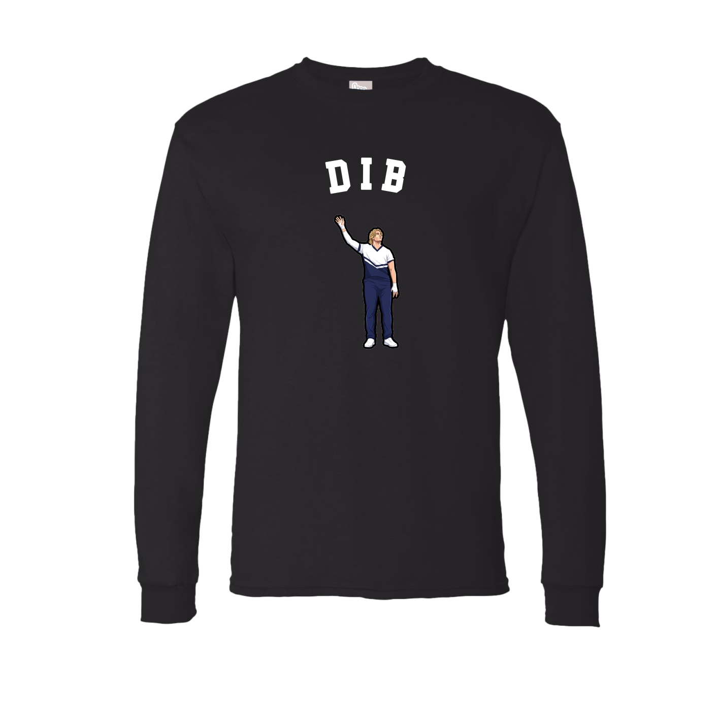 Long Sleeve Tee — Shirsey Arch in Black