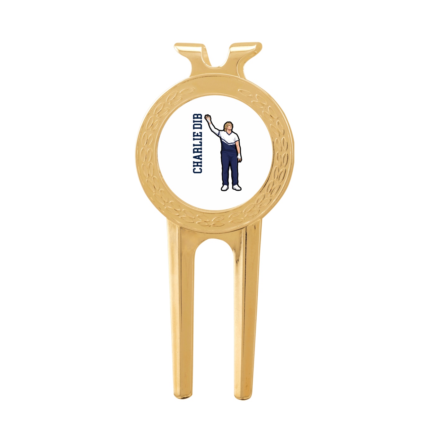 Divot Tool with Ball Marker — Name Vertical in Classic
