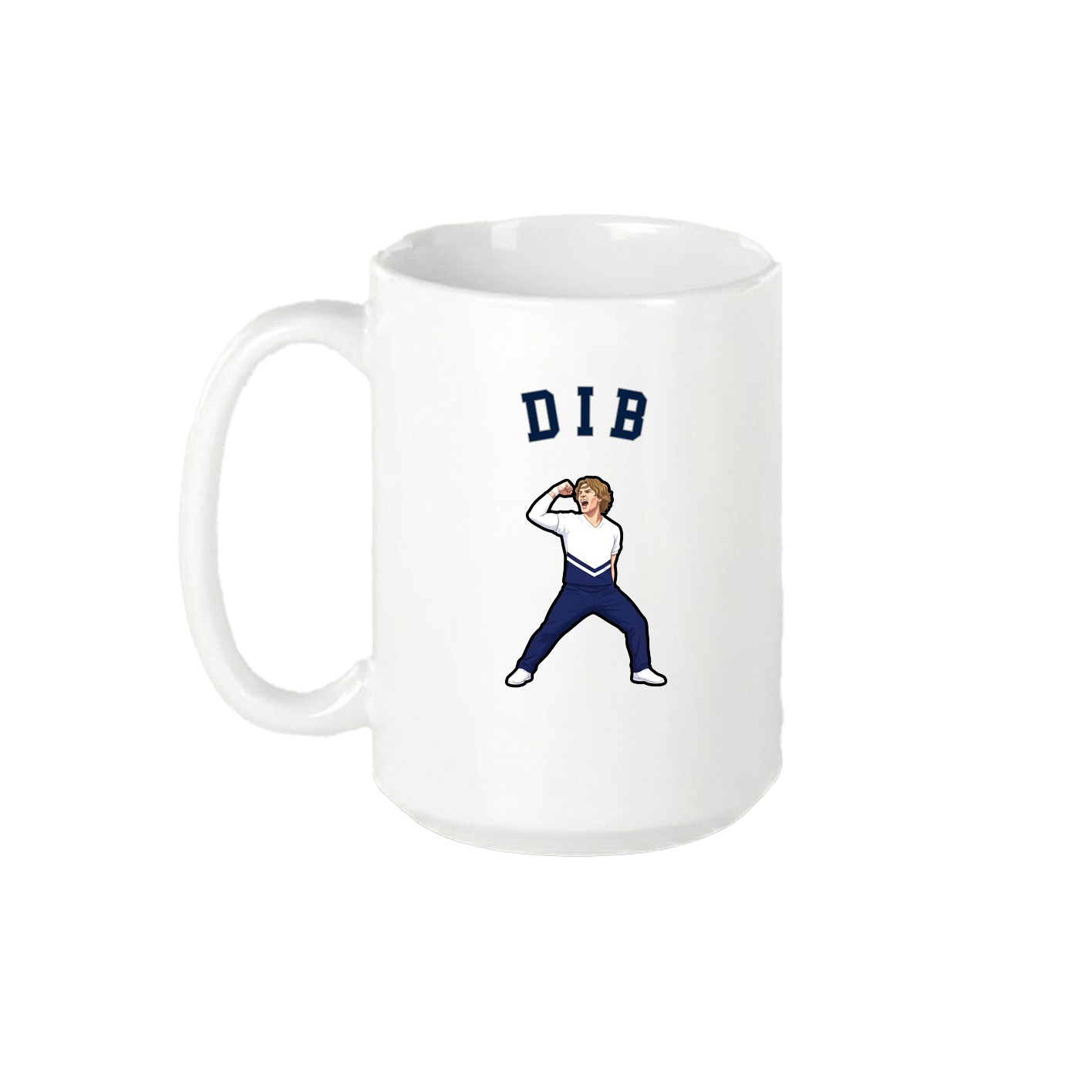 15oz Coffee Mug — Shirsey Arch in White